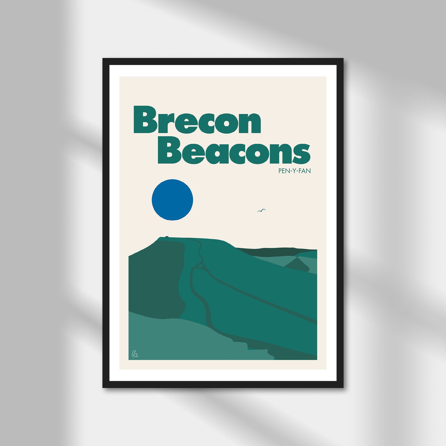 Brecon Beacons, Pen-Y-Fan Print | Colour Option A5