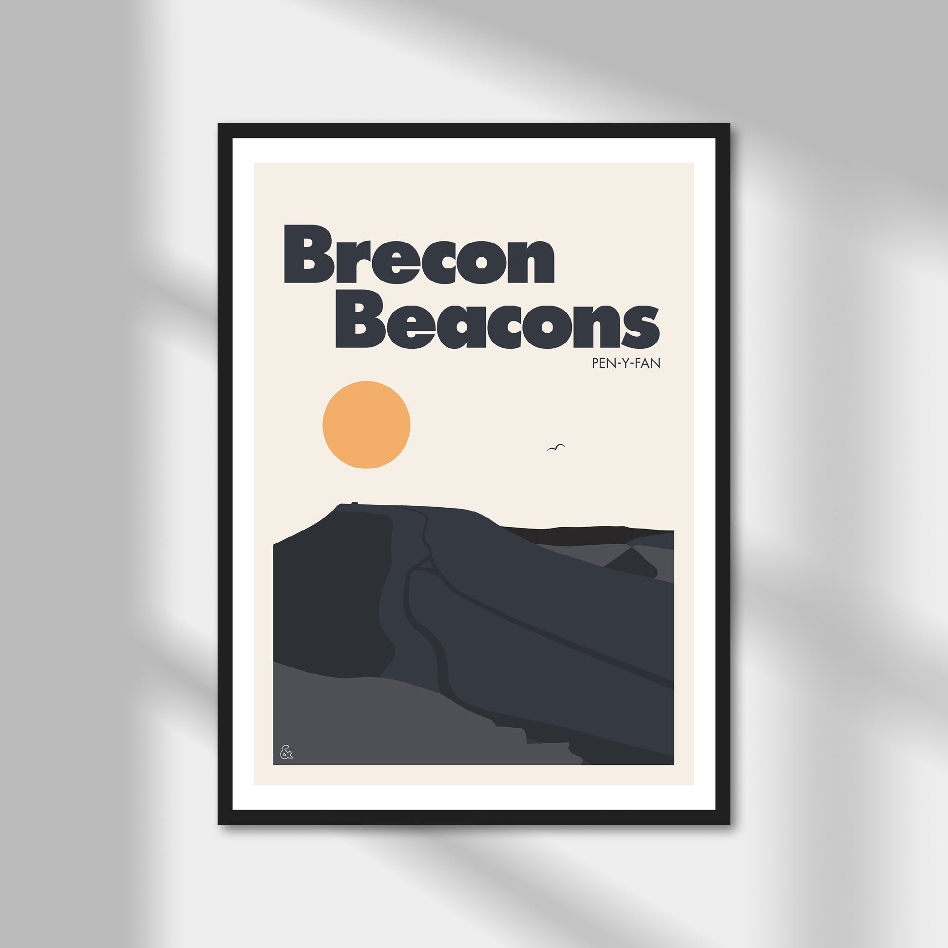 Brecon Beacons, Pen-Y-Fan Print | Colour Option A5