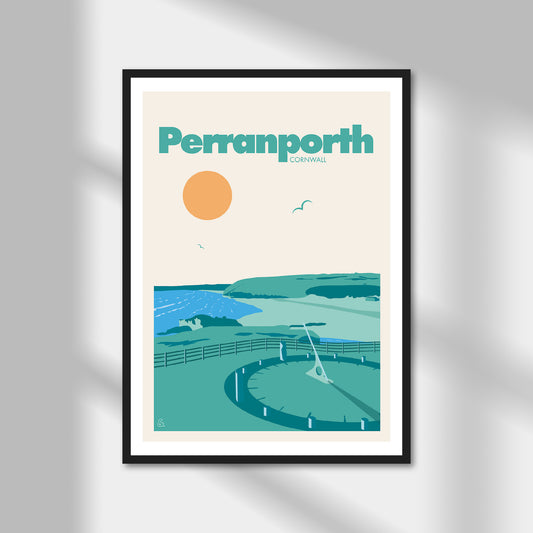 Perranporth, Cornwall Print | Colour Option A5