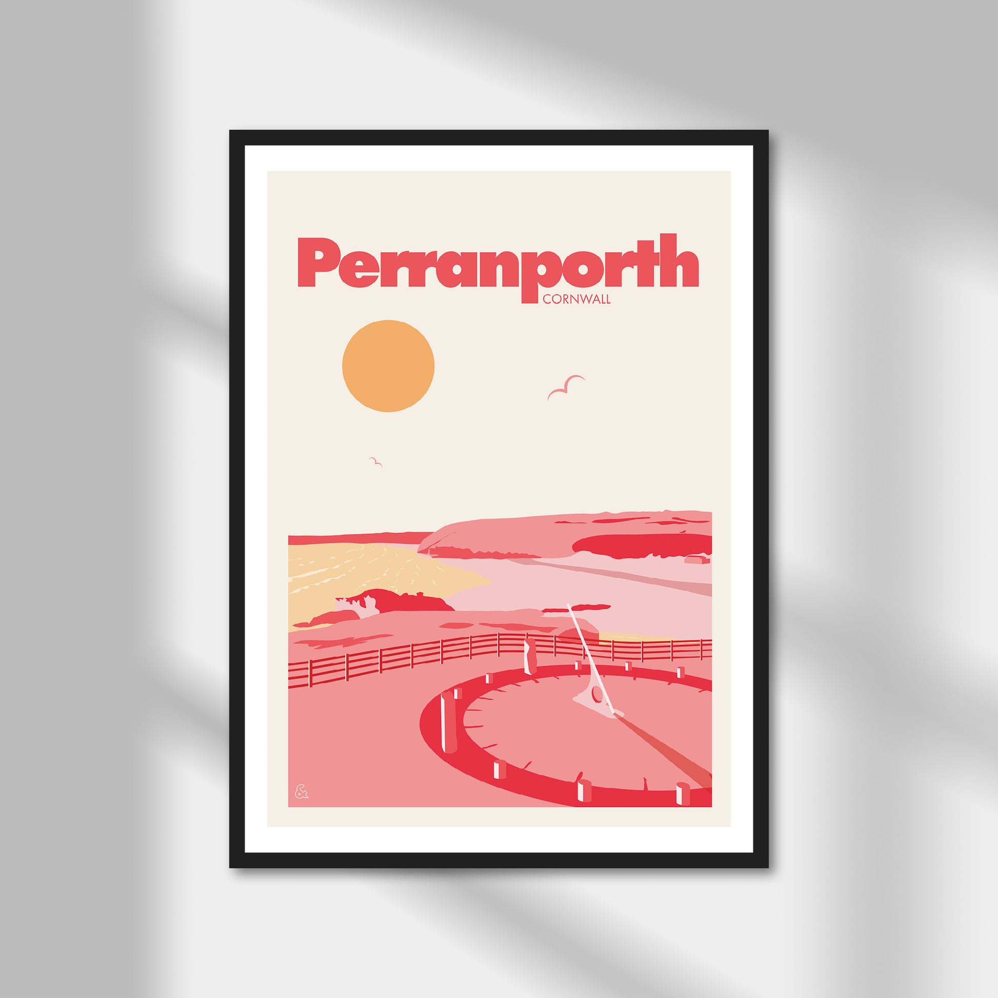 Perranporth, Cornwall Print | Colour Option A5