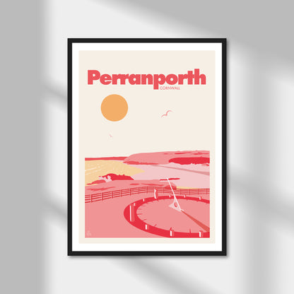 Perranporth, Cornwall Print | Colour Option A5