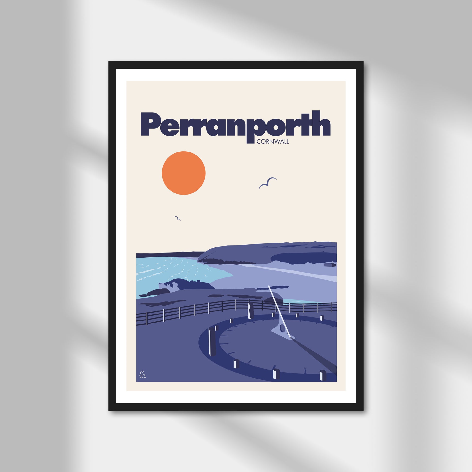 Perranporth, Cornwall Print | Colour Option A5