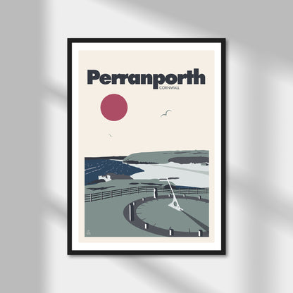 Perranporth, Cornwall Print | Colour Option A5