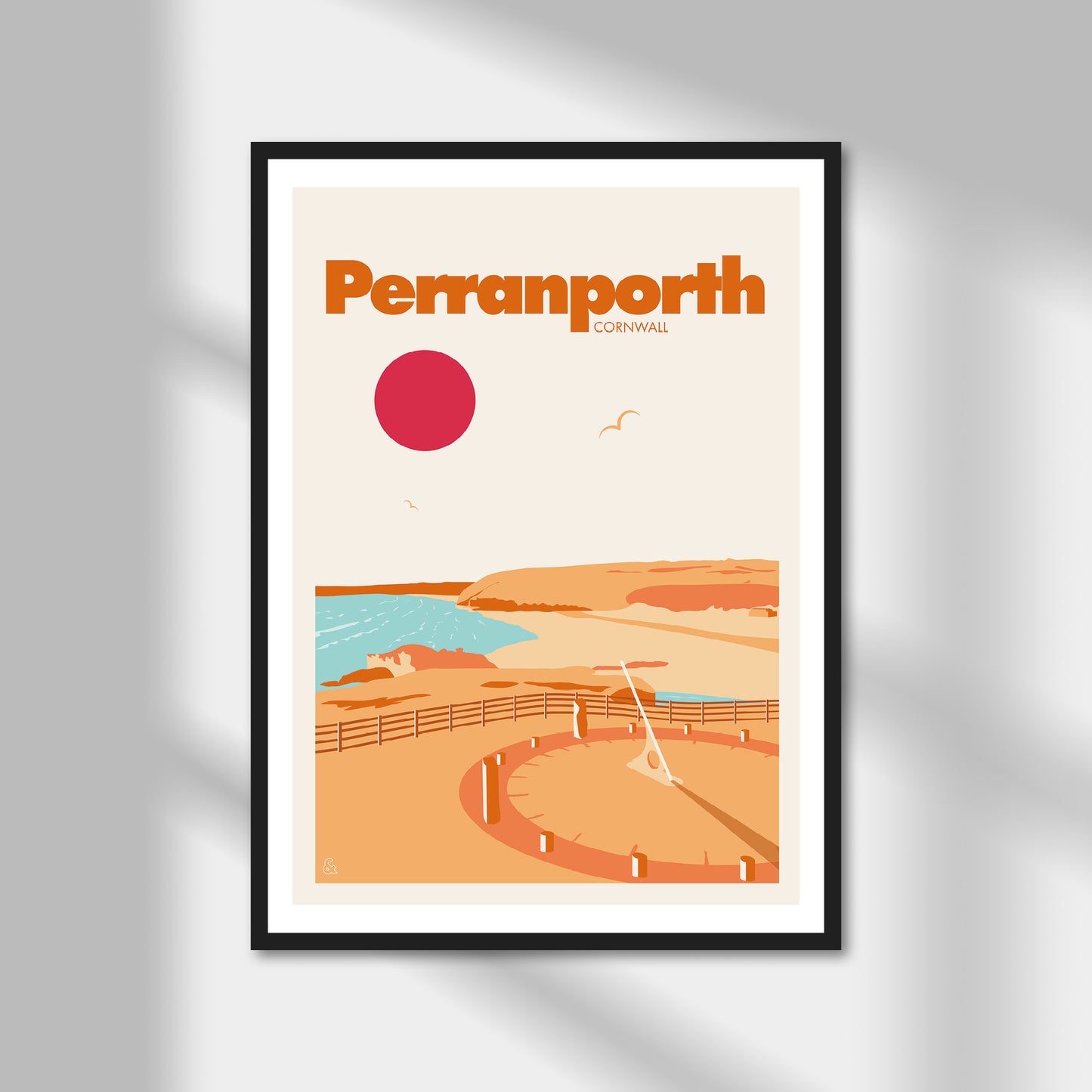 Perranporth, Cornwall Print | Colour Option A5