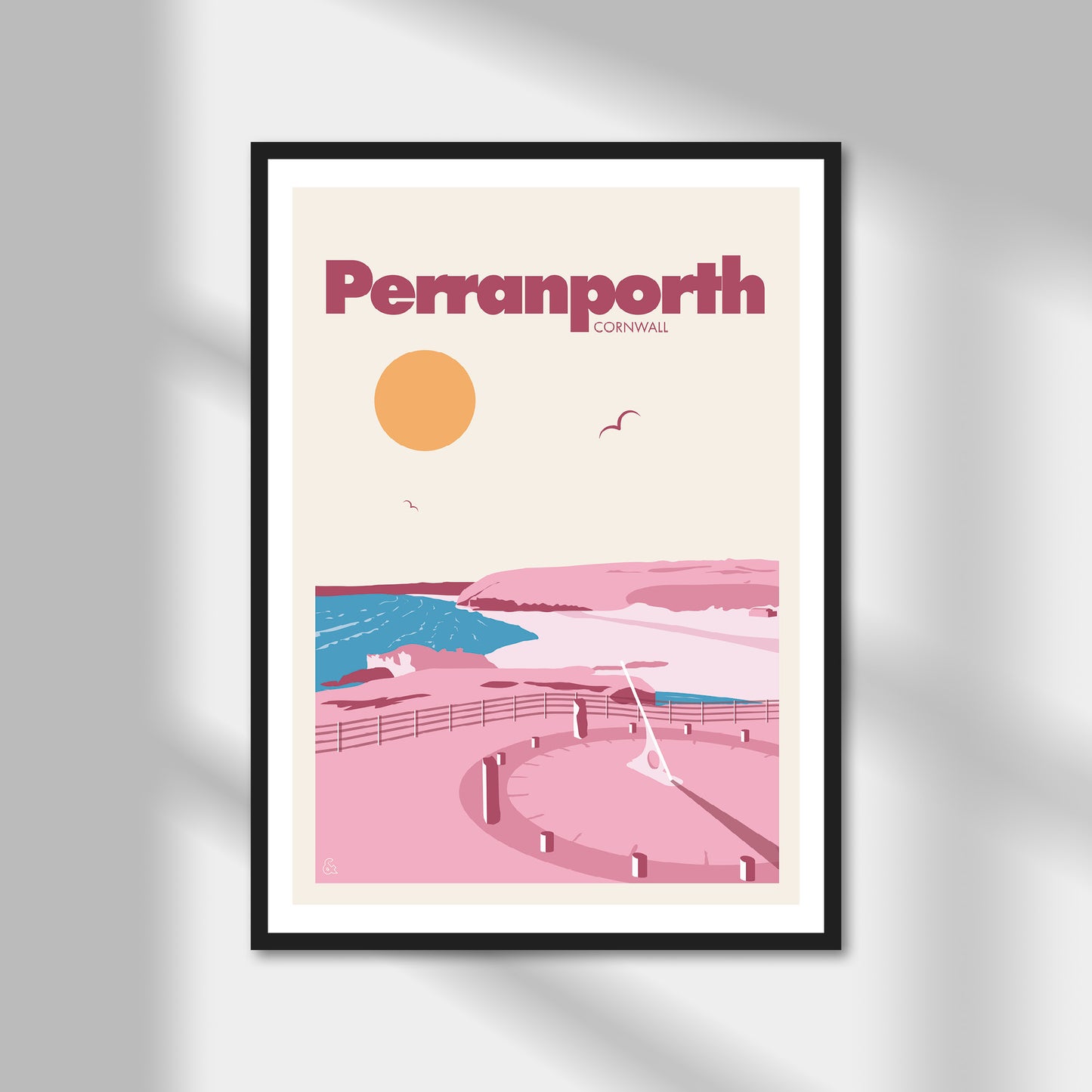 Perranporth, Cornwall Print | Colour Option A5