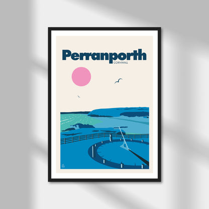 Perranporth, Cornwall Print | Colour Option A5