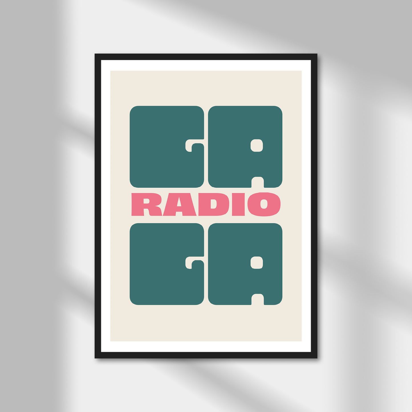 Radio Ga Ga Print | Colour Option A5