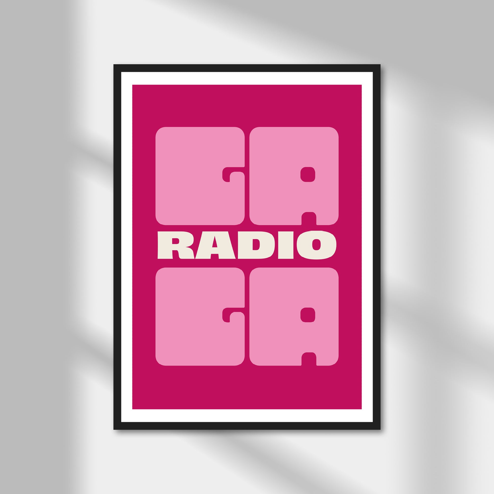 Radio Ga Ga Print | Colour Option A5