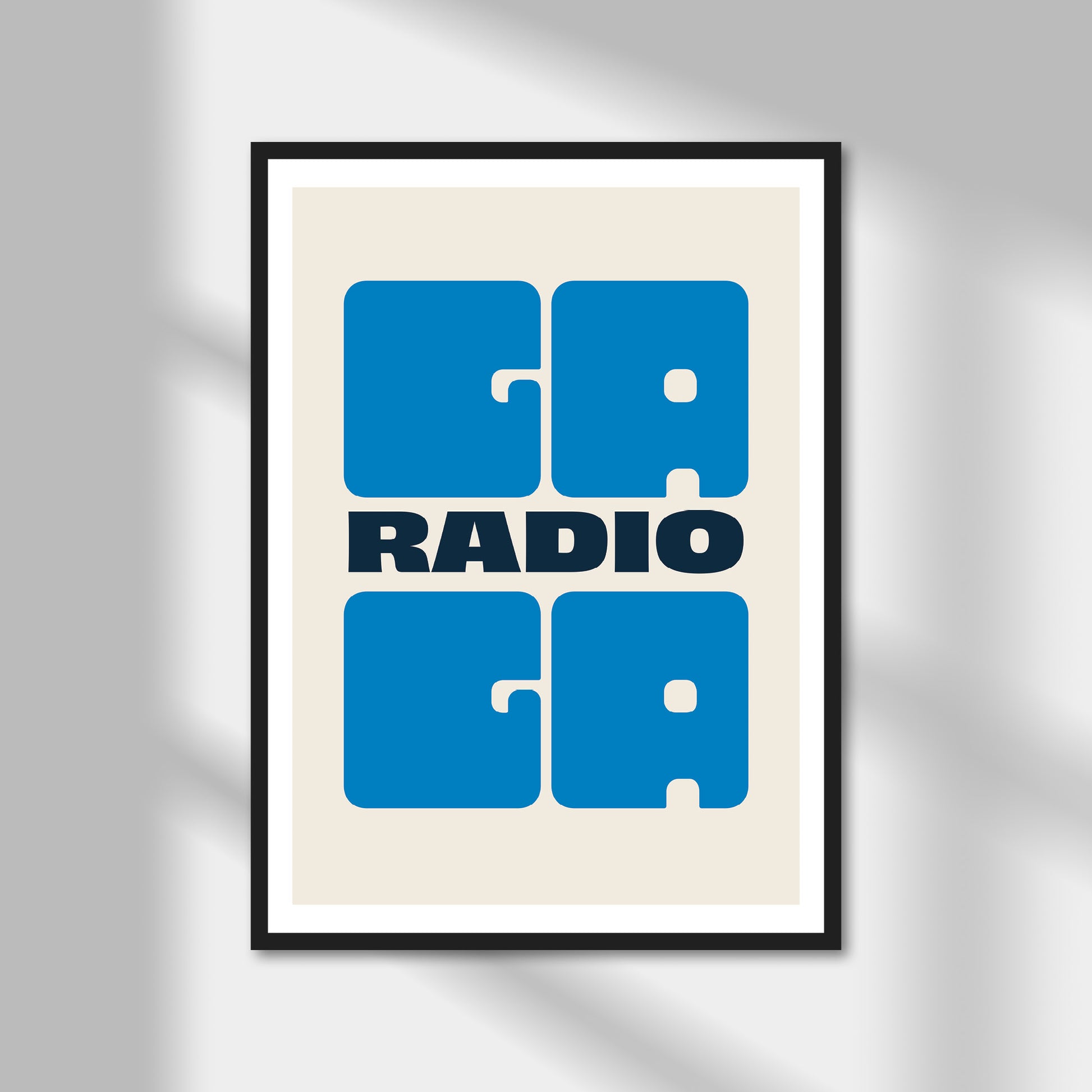 Radio Ga Ga Print | Colour Option A5