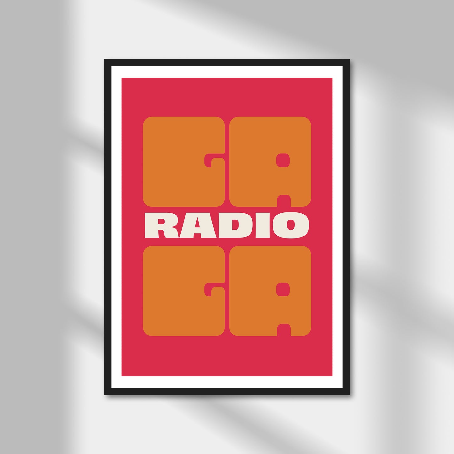 Radio Ga Ga Print | Colour Option A5