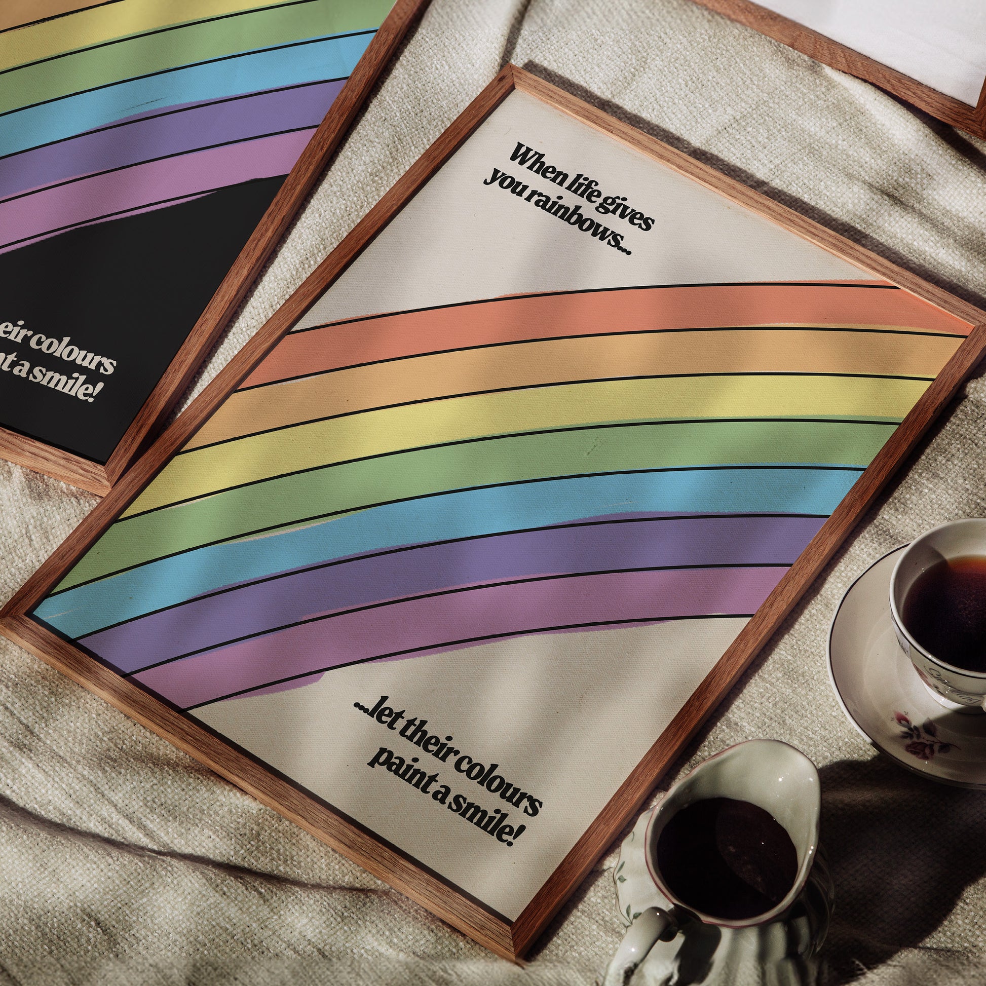 When Life Gives You Rainbows Print | Colour Option 