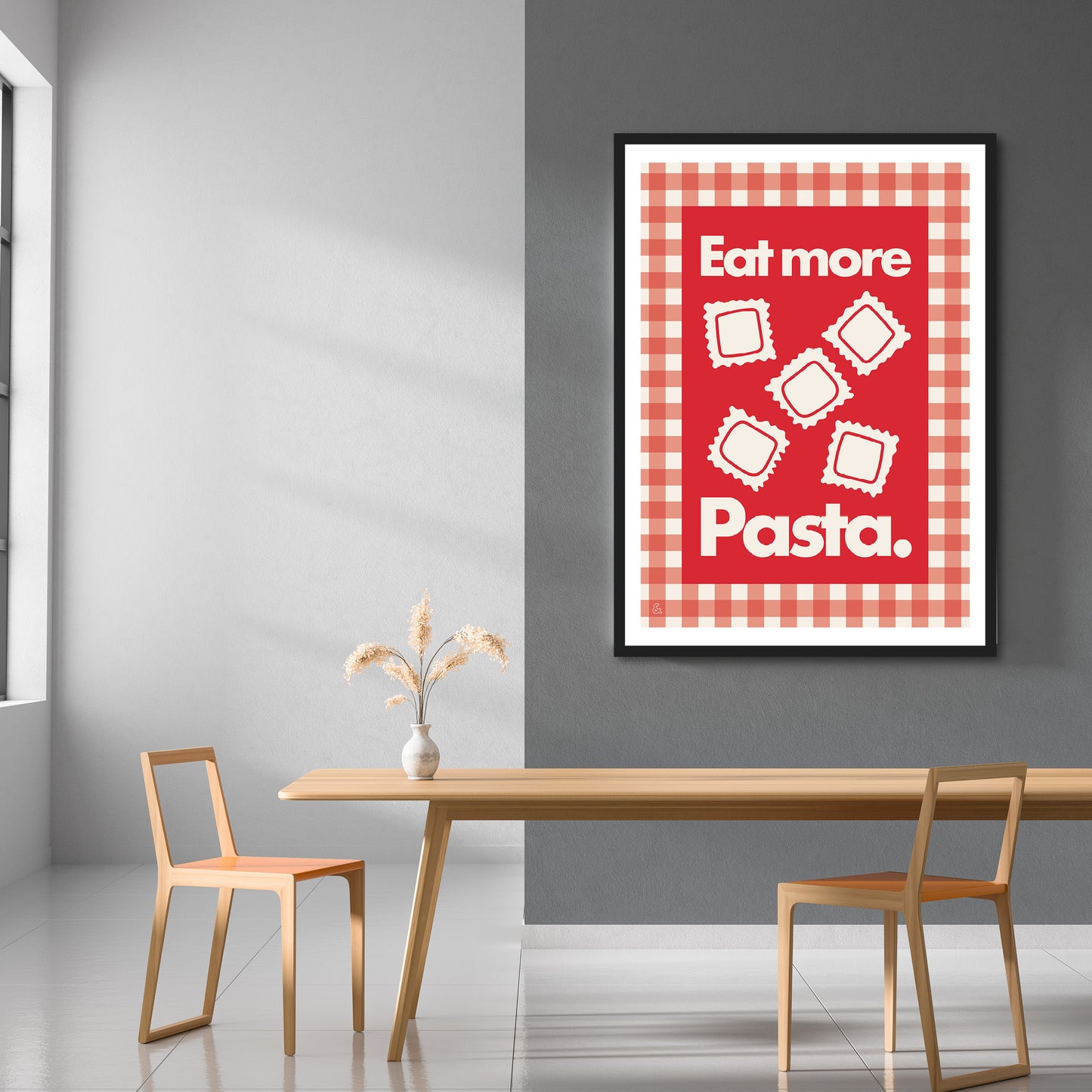 Eat More Pasta, Ravioli Print | Colour Option 