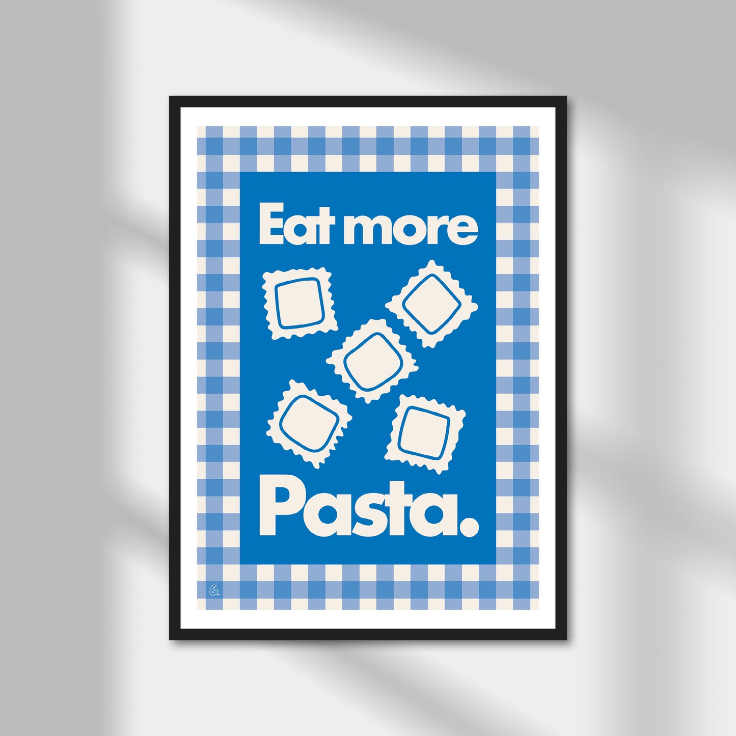 Eat More Pasta, Ravioli Print | Colour Option A5