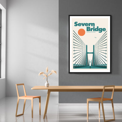 Severn Bridge Print | Colour Option 