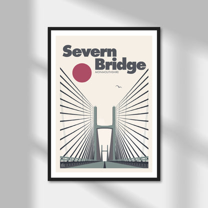 Severn Bridge Print | Colour Option A5