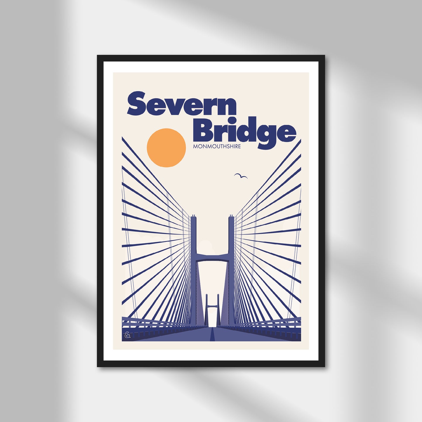 Severn Bridge Print | Colour Option A5