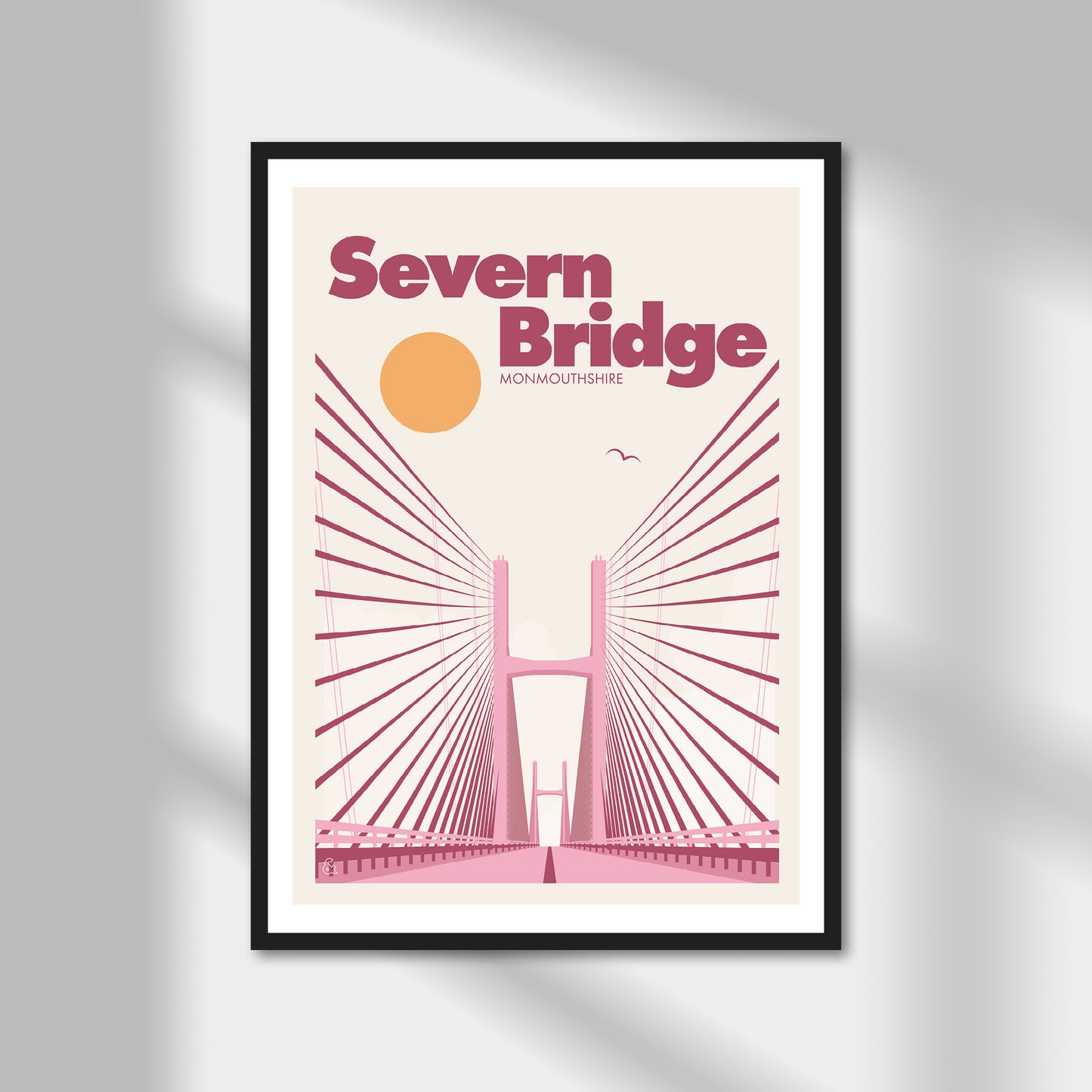 Severn Bridge Print | Colour Option A5