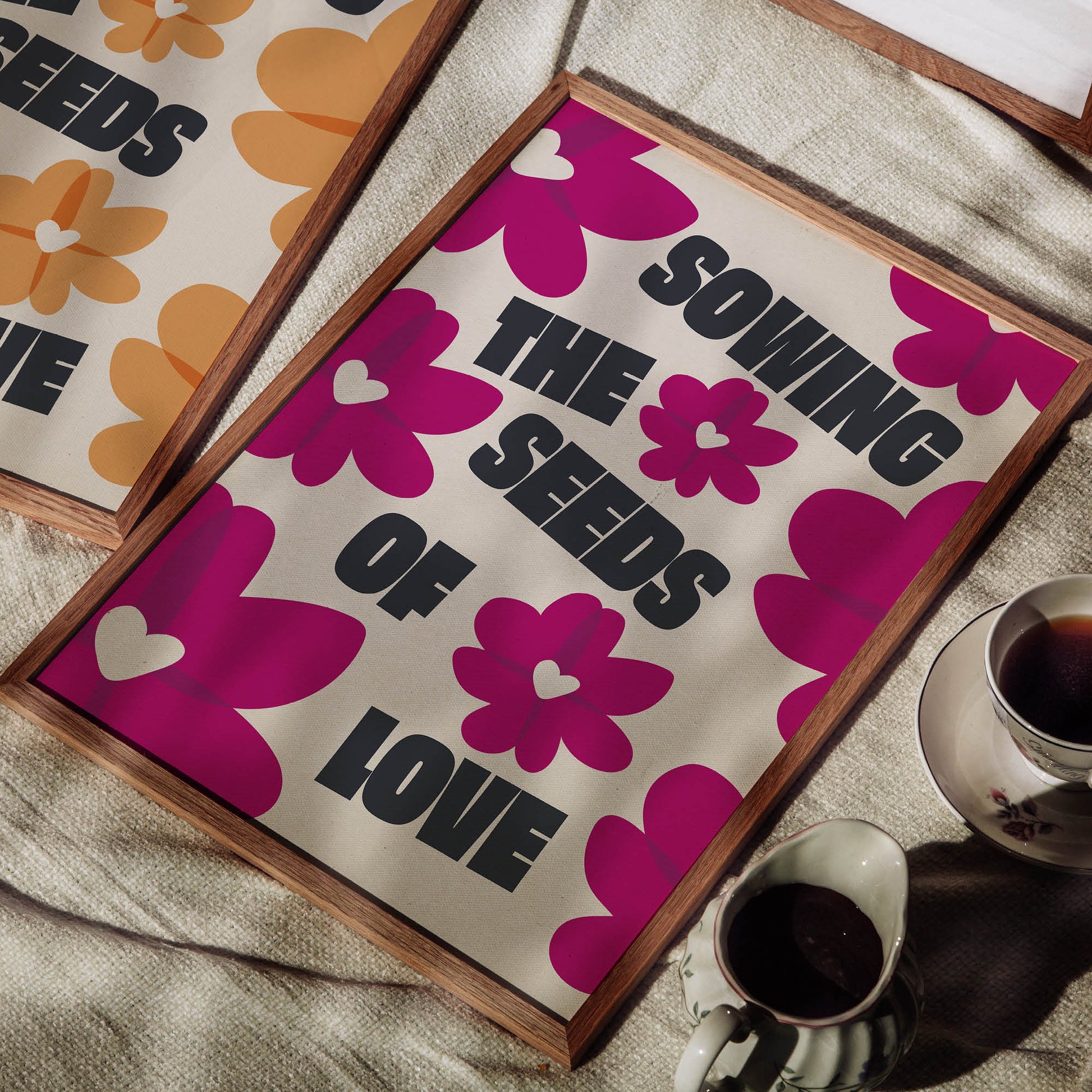 Sowing The Seeds Of Love Print | Colour Option 