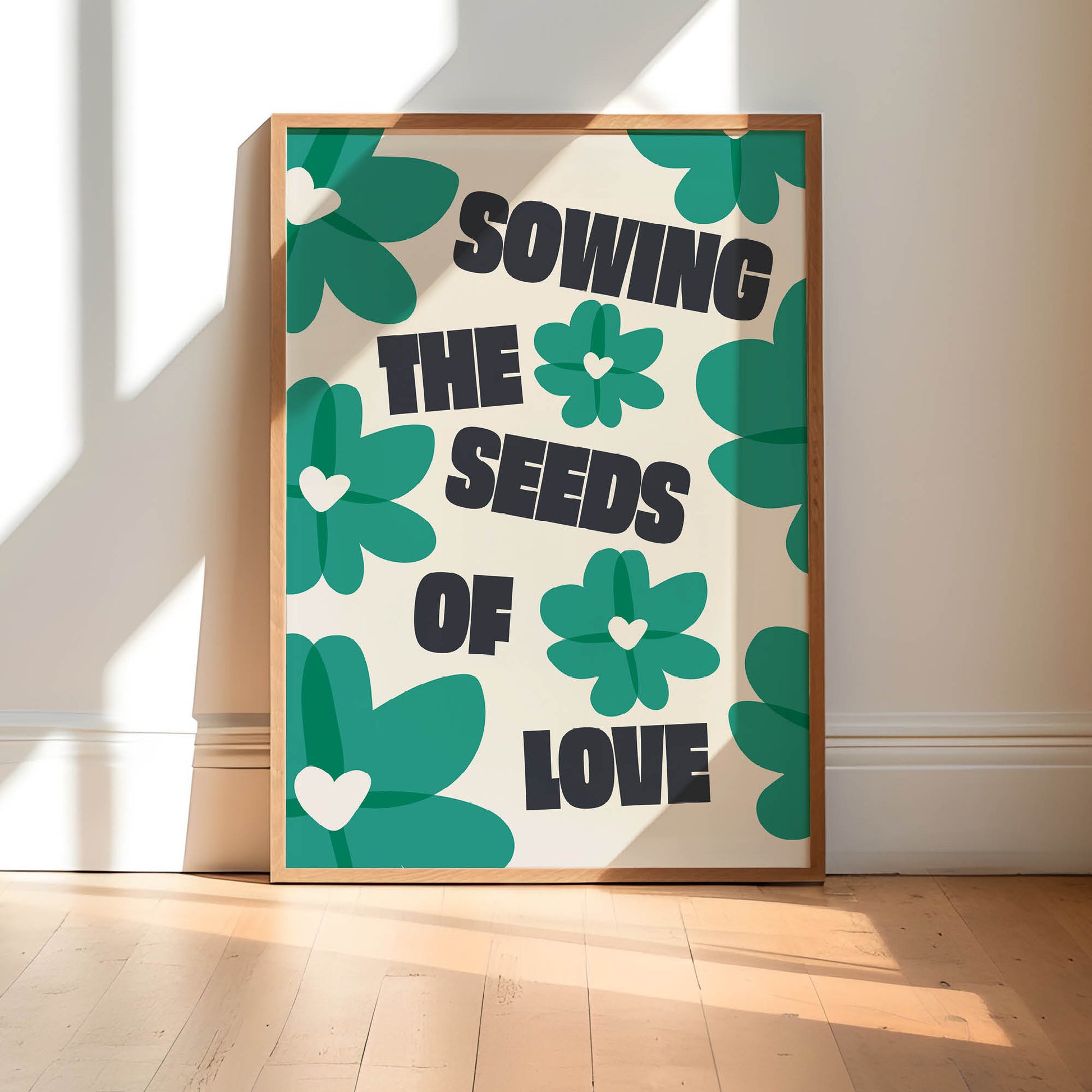 Sowing The Seeds Of Love Print | Colour Option A5