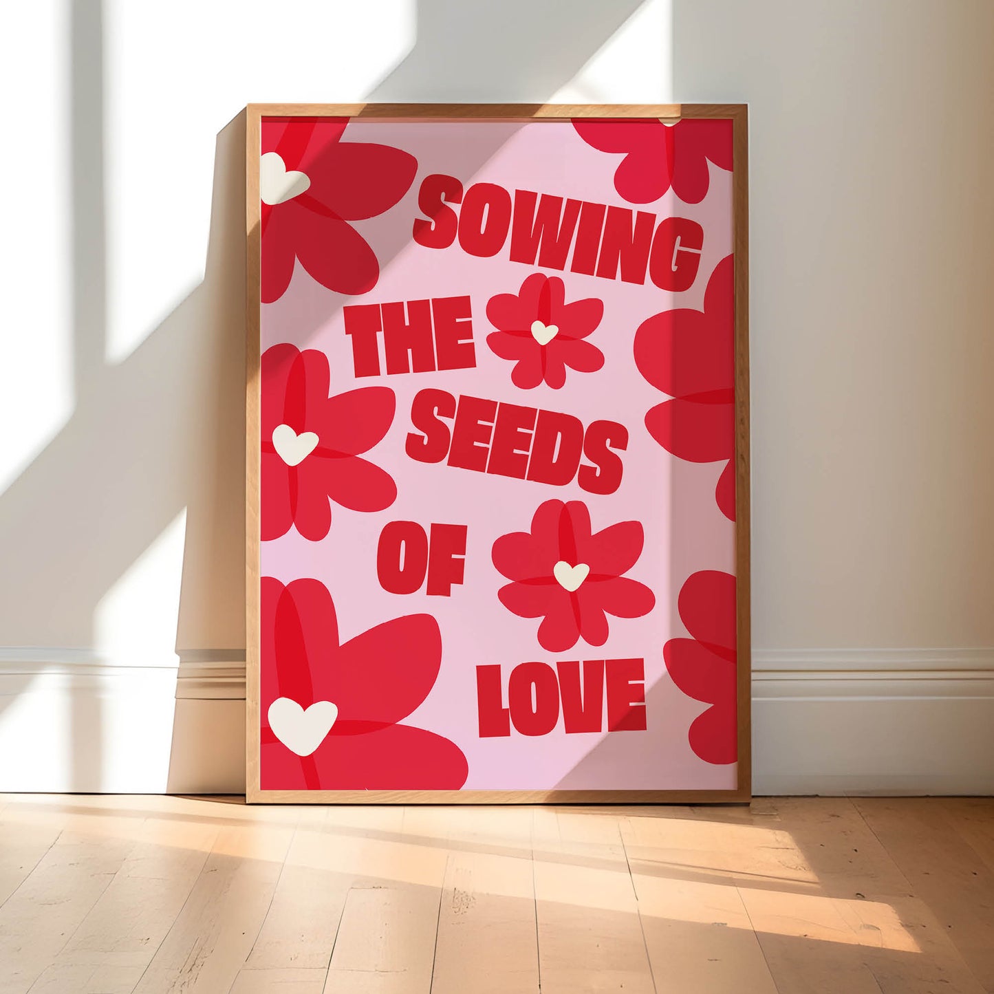 Sowing The Seeds Of Love Print | Colour Option A5