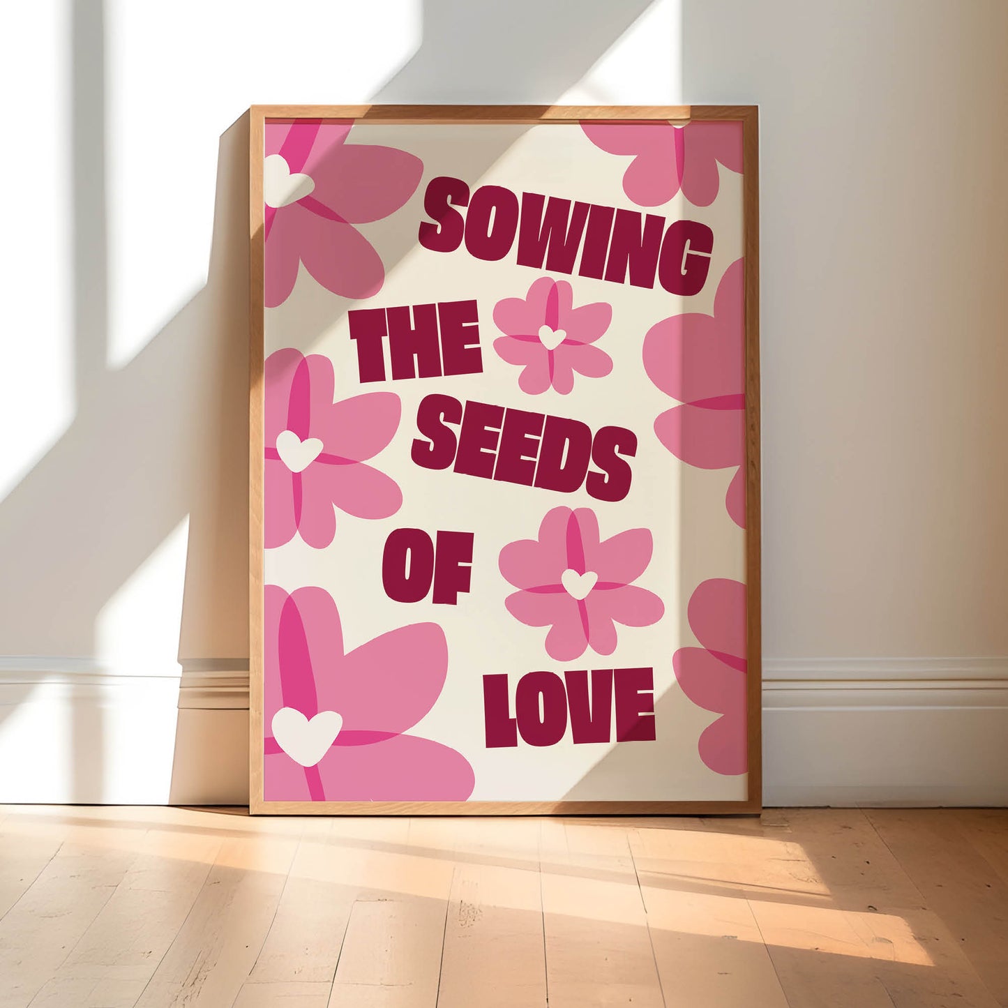 Sowing The Seeds Of Love Print | Colour Option A5