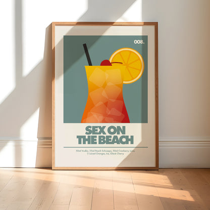 Sex On The Beach Print | Colour Option A5