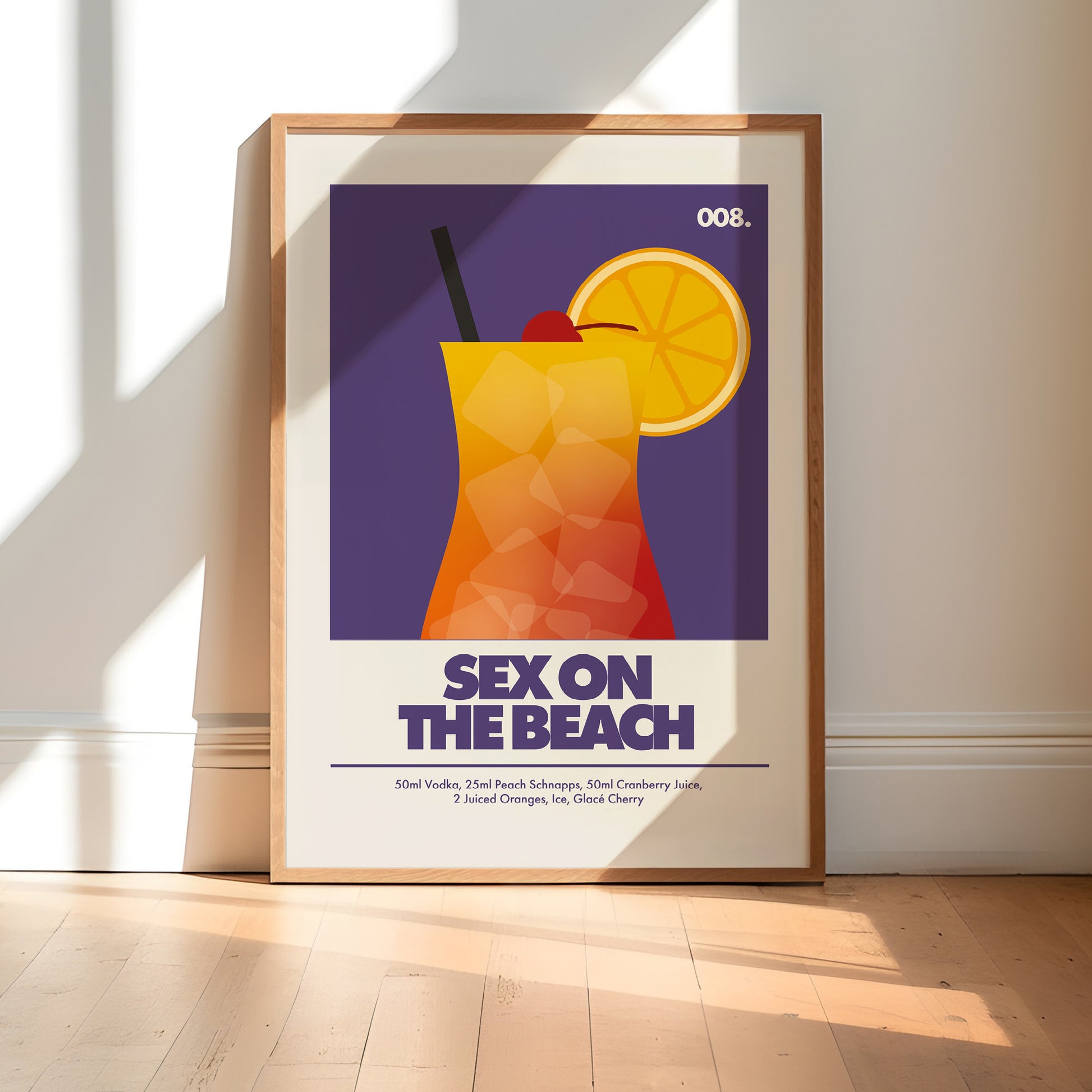 Sex On The Beach Print | Colour Option A5