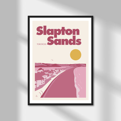 Slapton Sands, Devon Print | Colour Option A5