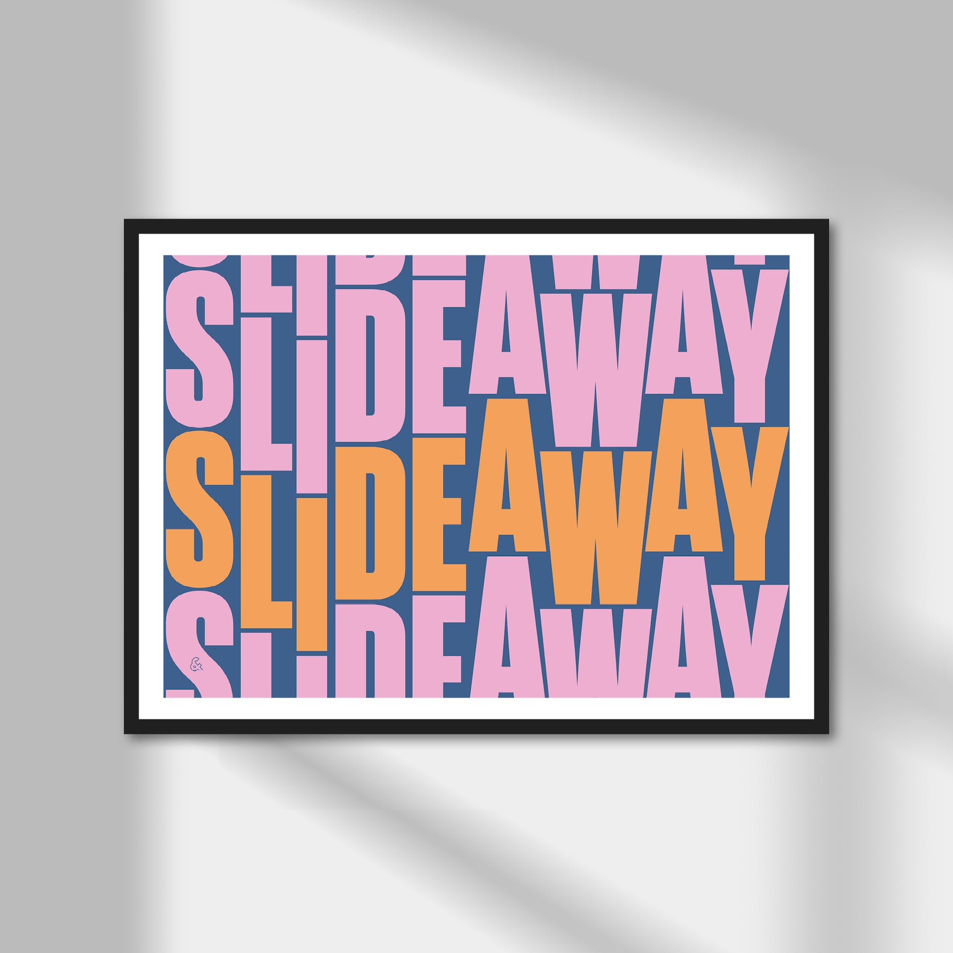 Slideaway Print | Colour Option A5