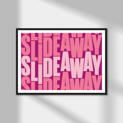 Slideaway Print | Colour Option A5