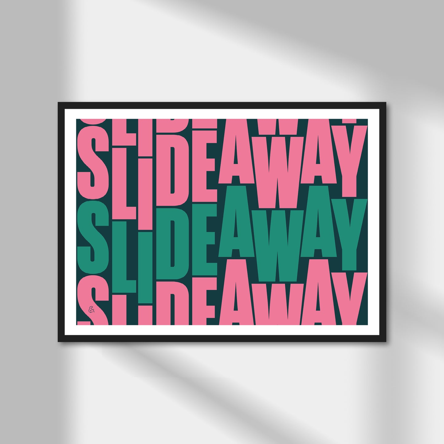 Slideaway Print | Colour Option A5