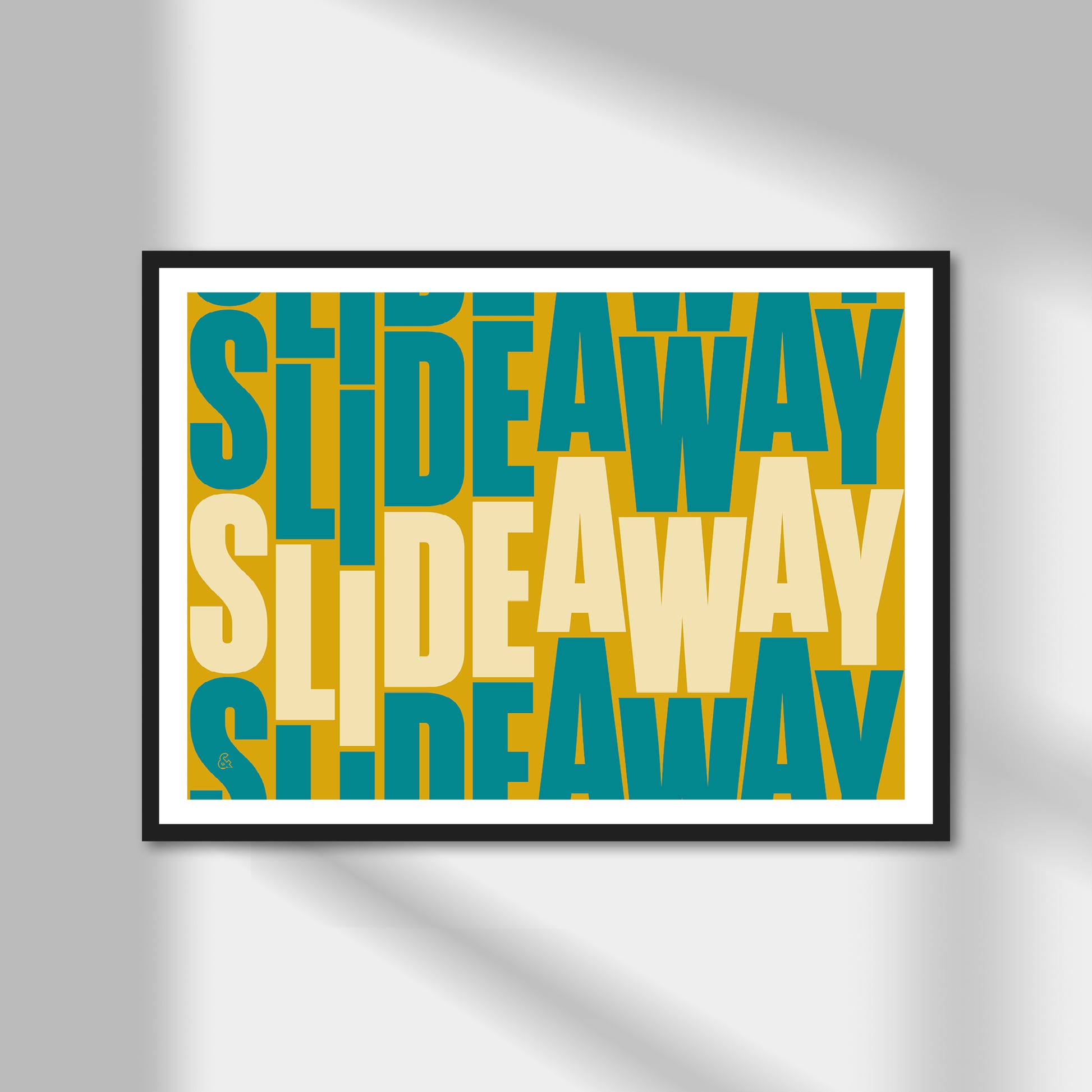 Slideaway Print | Colour Option A5