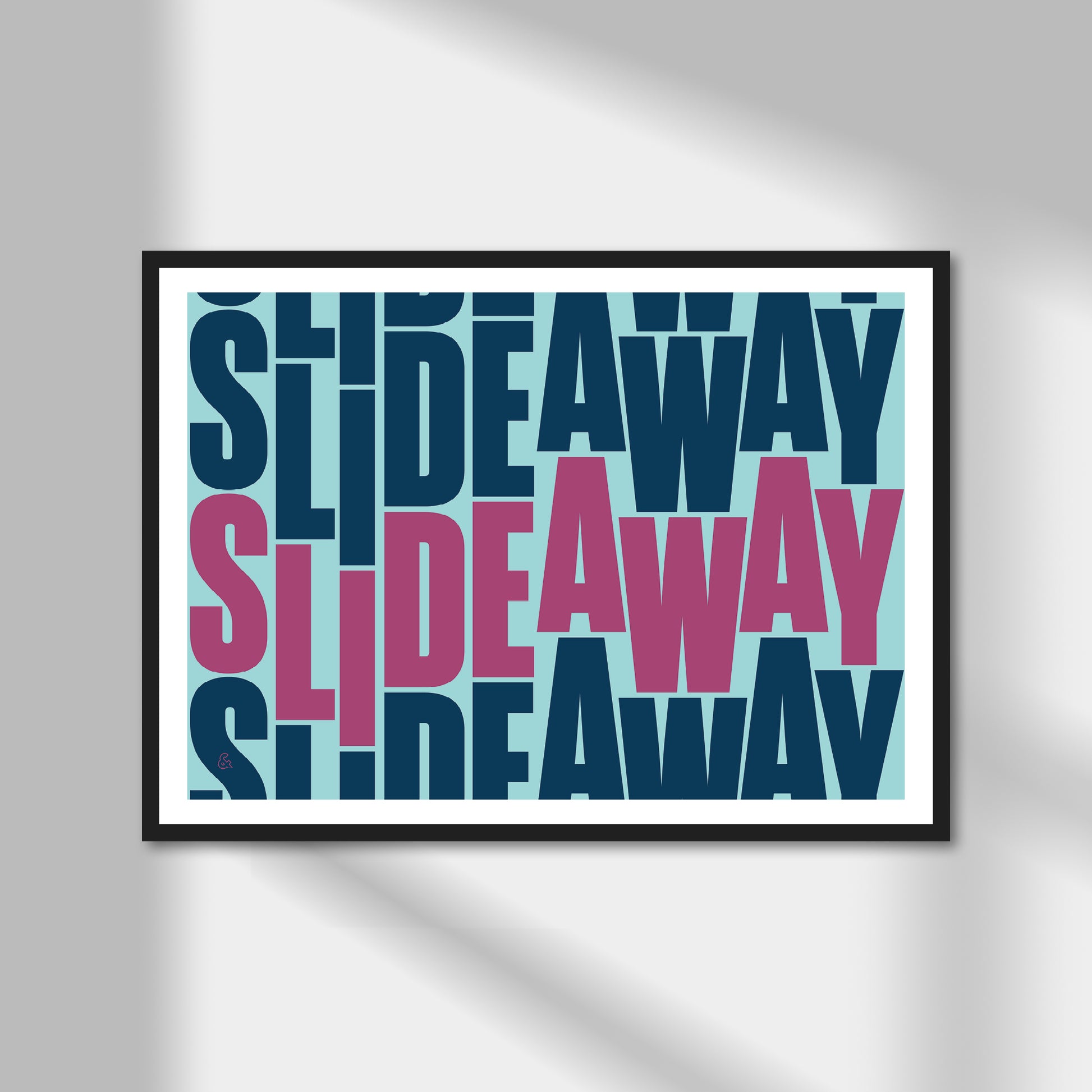 Slideaway Print | Colour Option A5