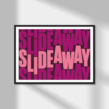 Slideaway Print | Colour Option A5