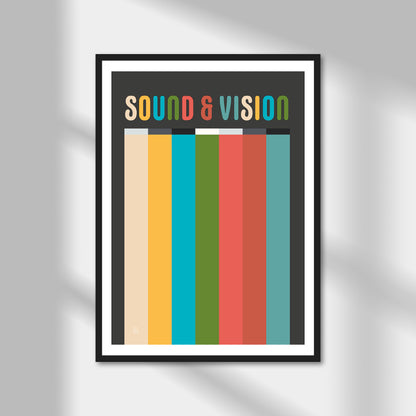 Sound & Vision Print | Colour Option A5