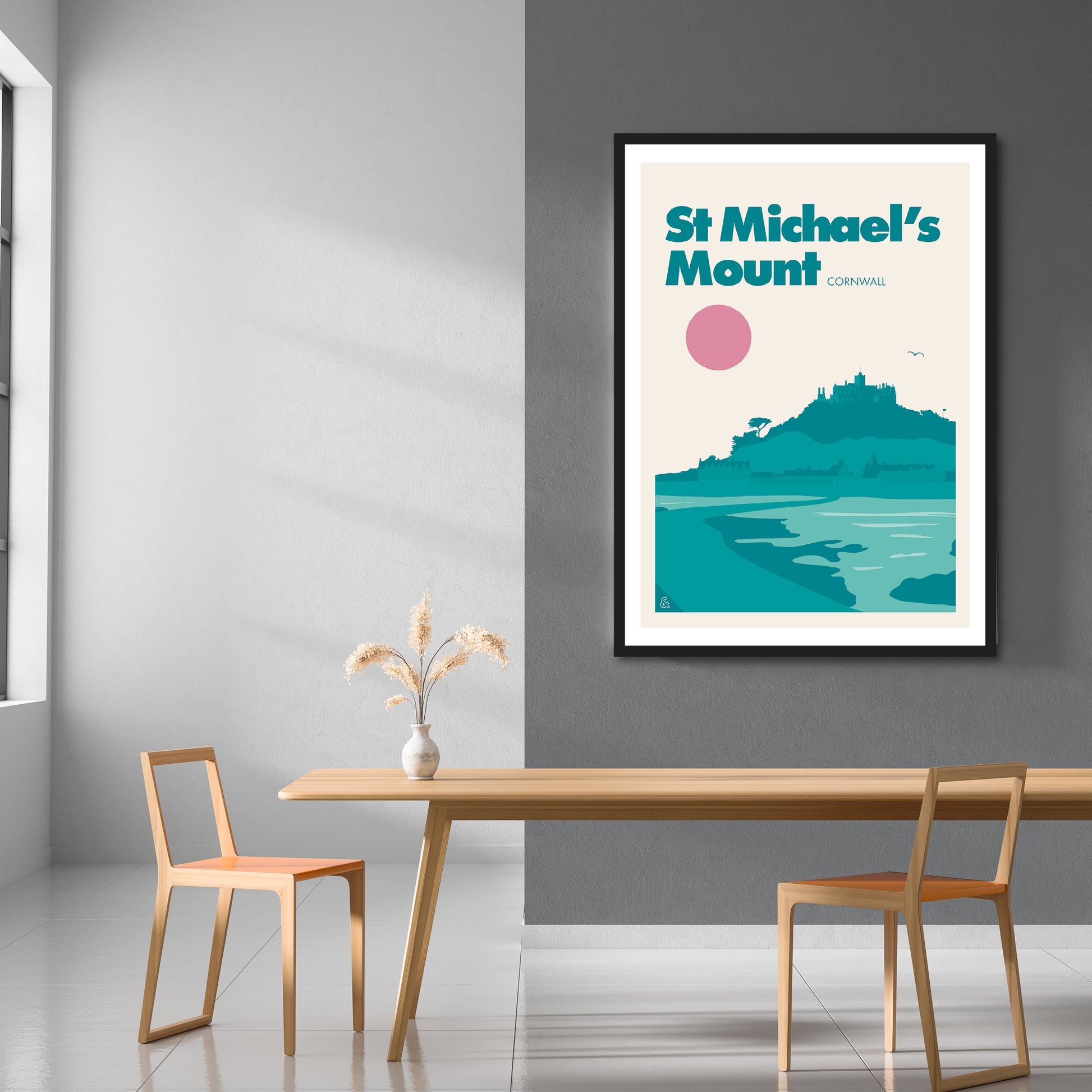 St Michael's Mount Print | Colour Option 