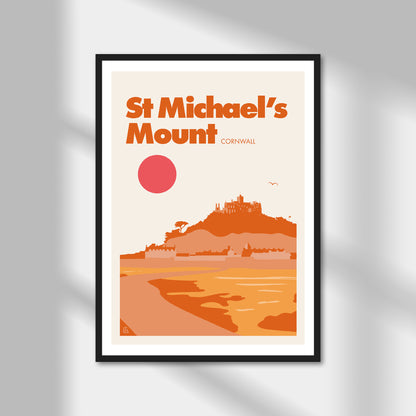 St Michael's Mount Print | Colour Option A5