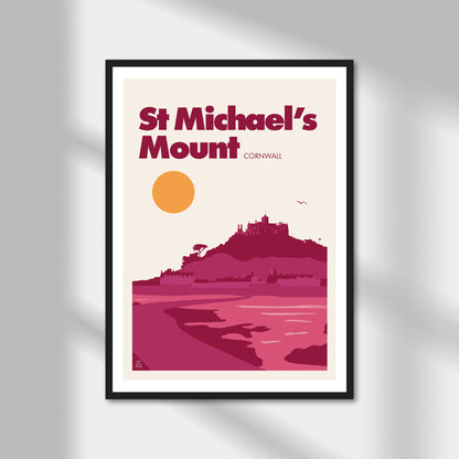 St Michael's Mount Print | Colour Option A5