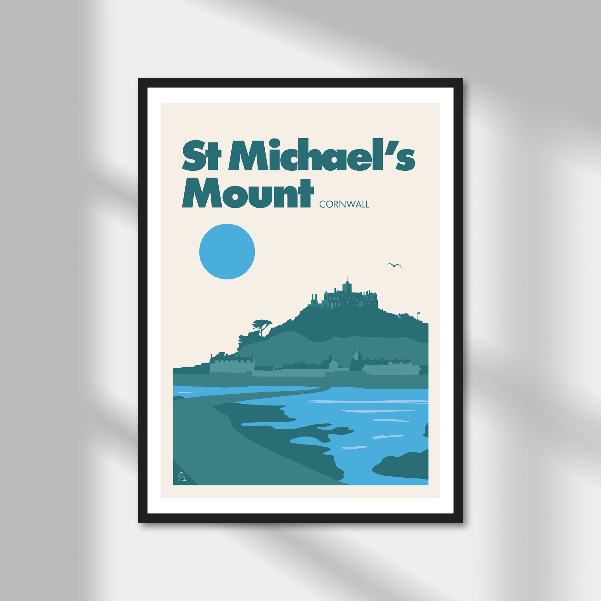 St Michael's Mount Print | Colour Option A5