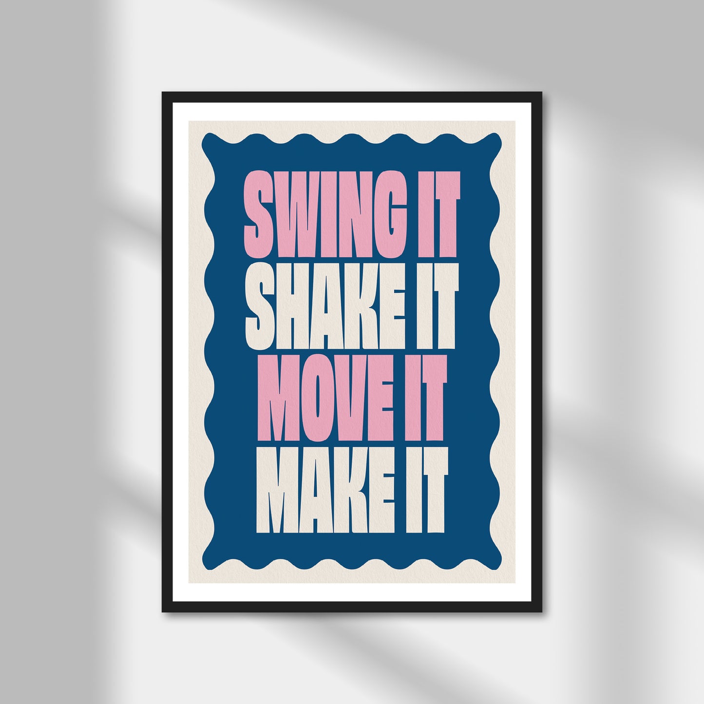 Swing It, Shake It Print | Colour Option A5