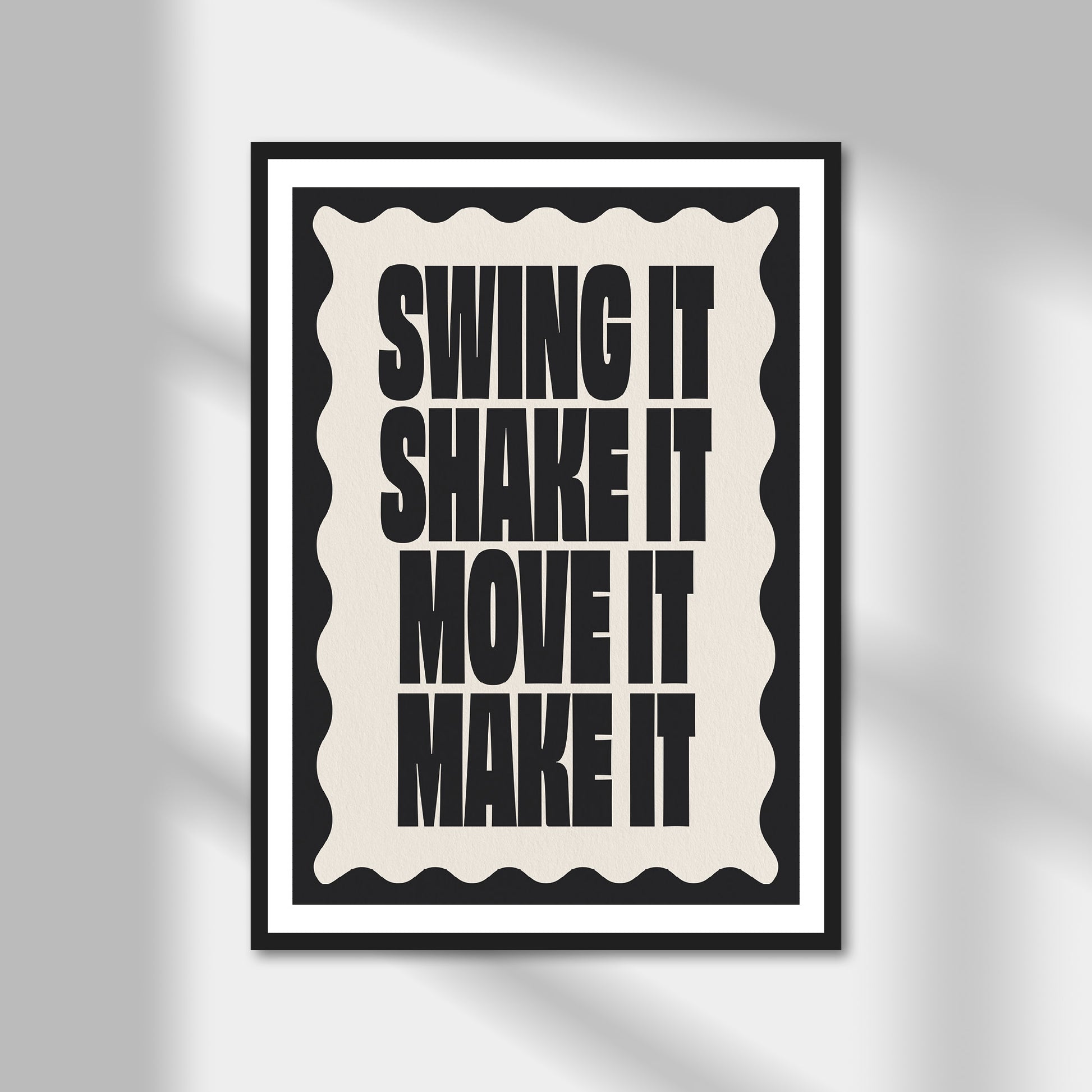 Swing It, Shake It Print | Colour Option A5