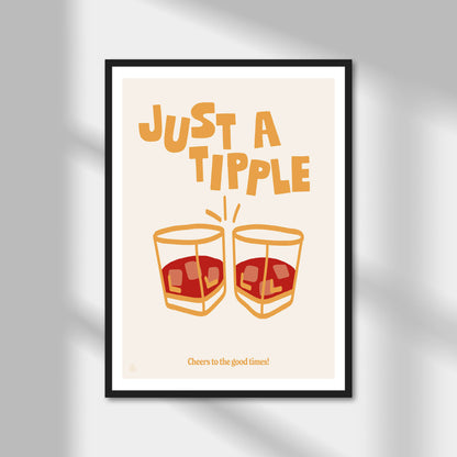 Just A Tipple Print | Colour Option A5