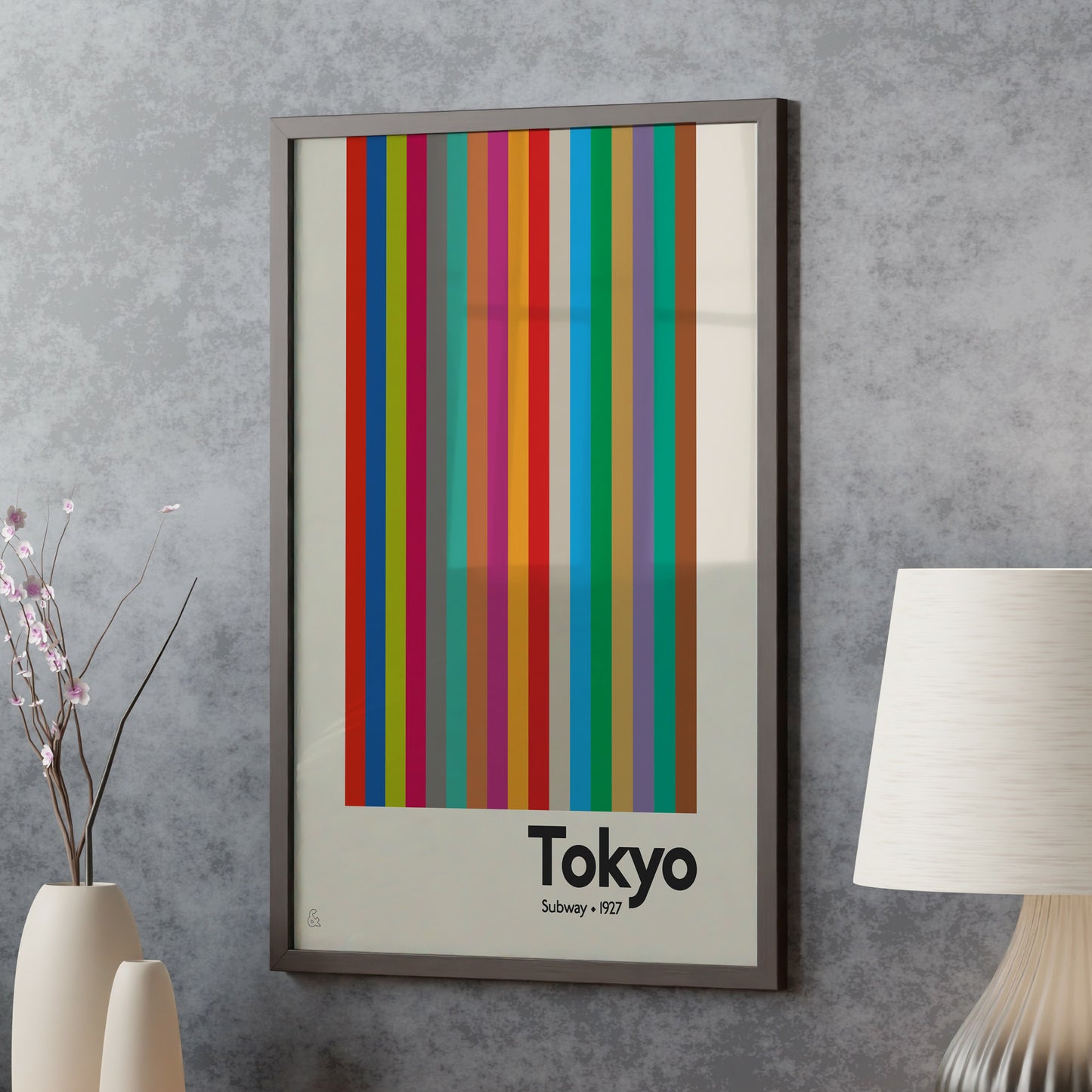 Tokyo Subway Print | Colour Option 