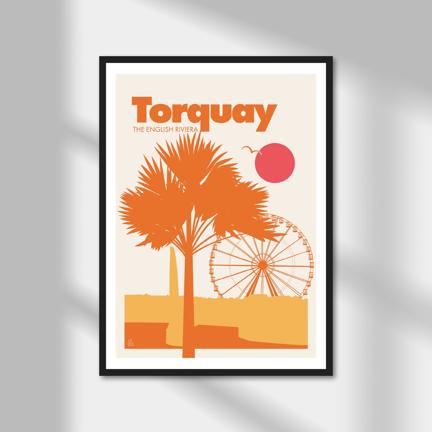 Torquay, The English Riviera Print | Colour Option A5