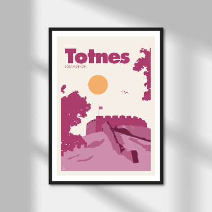 Totnes, South Devon Print | Colour Option A5