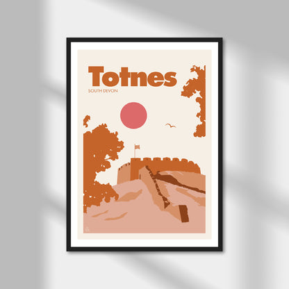 Totnes, South Devon Print | Colour Option A5