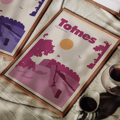 Totnes, South Devon Print | Colour Option 