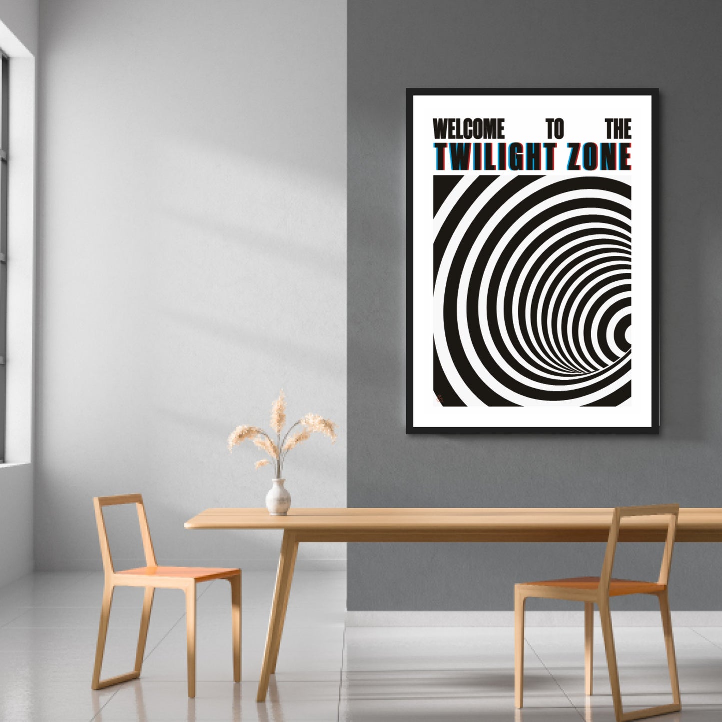 Welcome to the Twilight Zone Print | Colour Option 