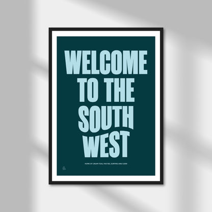 Welcome to the South West Print | Colour Option A5