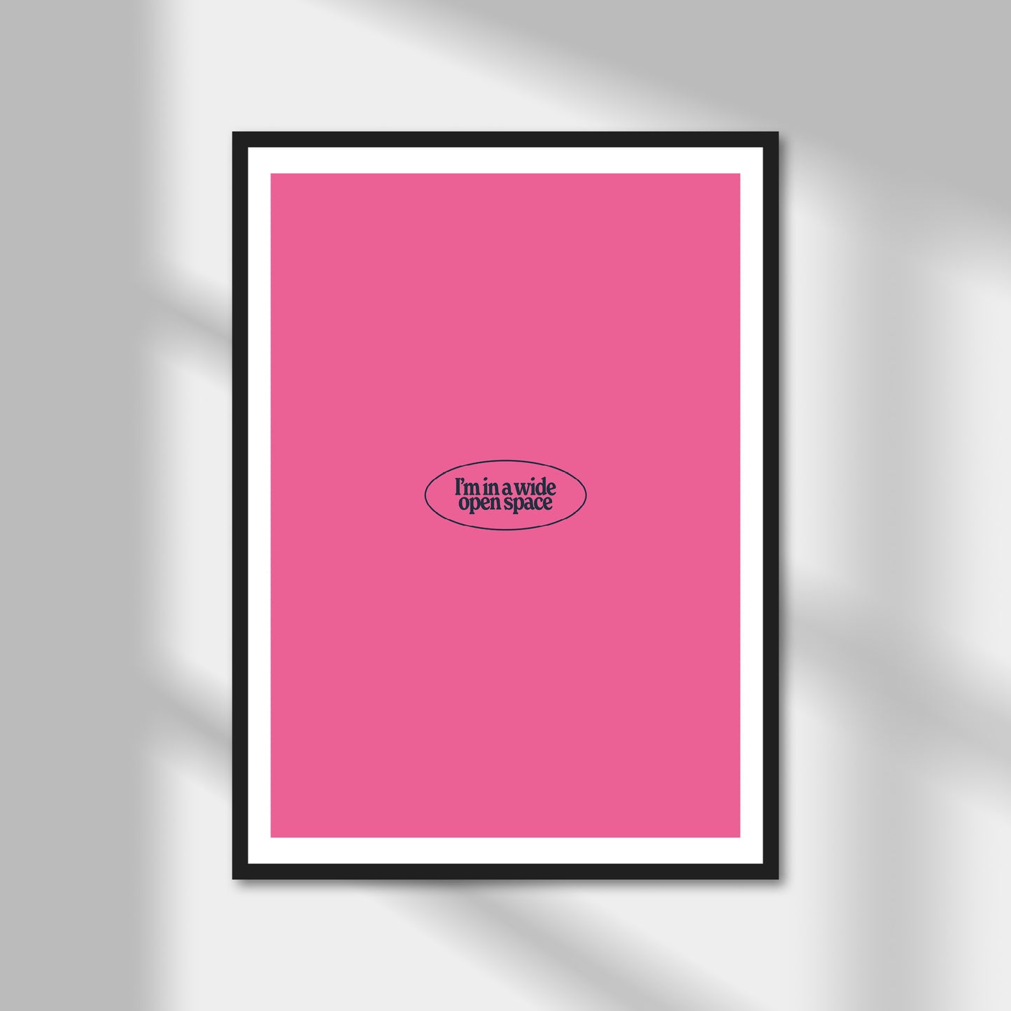 I'm In A Wide Open Space Print | Colour Option A5